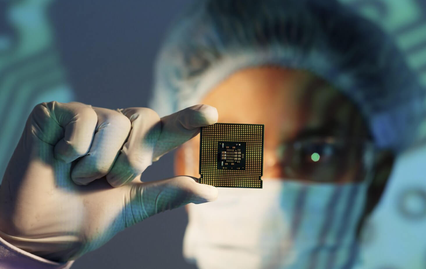 AI chip in factory