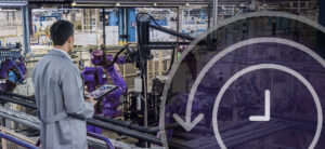 factory with robotics equipment