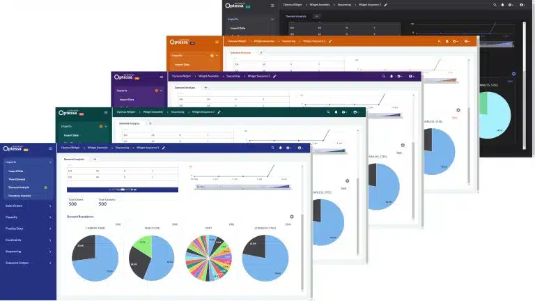 optessa interface graphic