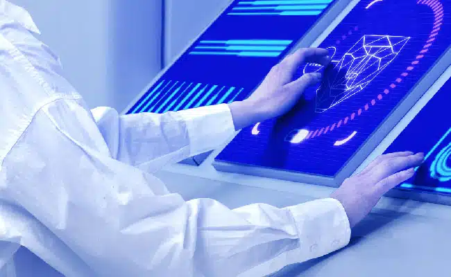 graphic user interface that is futuristic