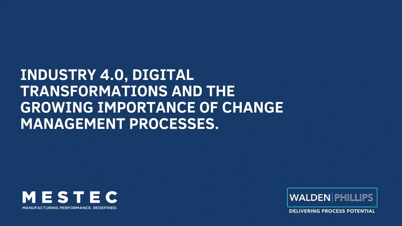 DISCUSSION – INDUSTRY 4.0 AND DIGITAL TRANSFORMATIONS