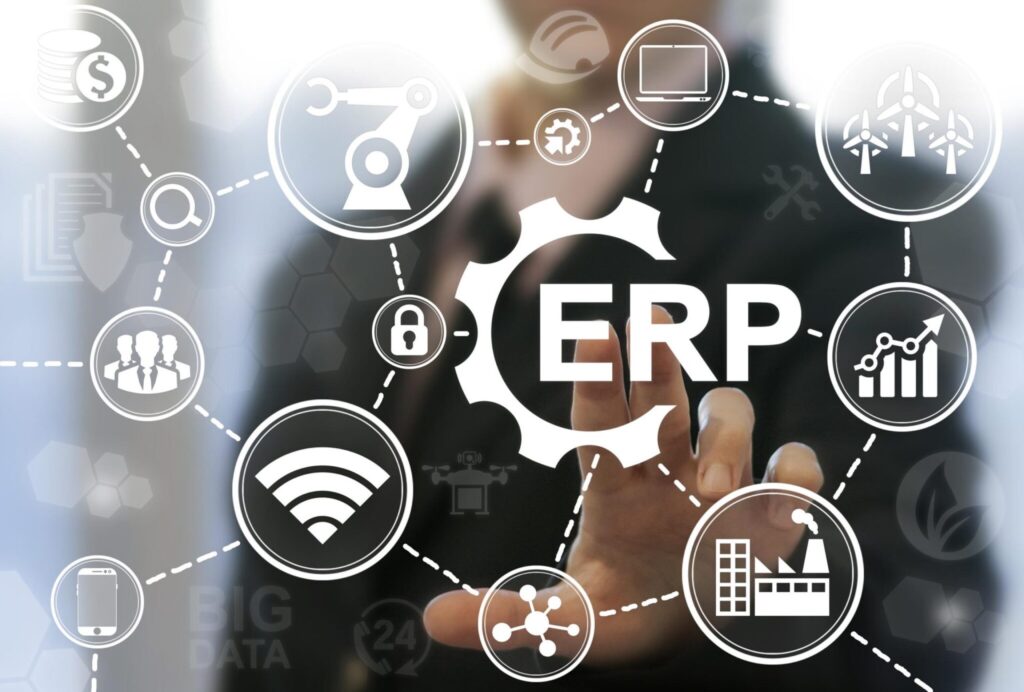 erp system graphic