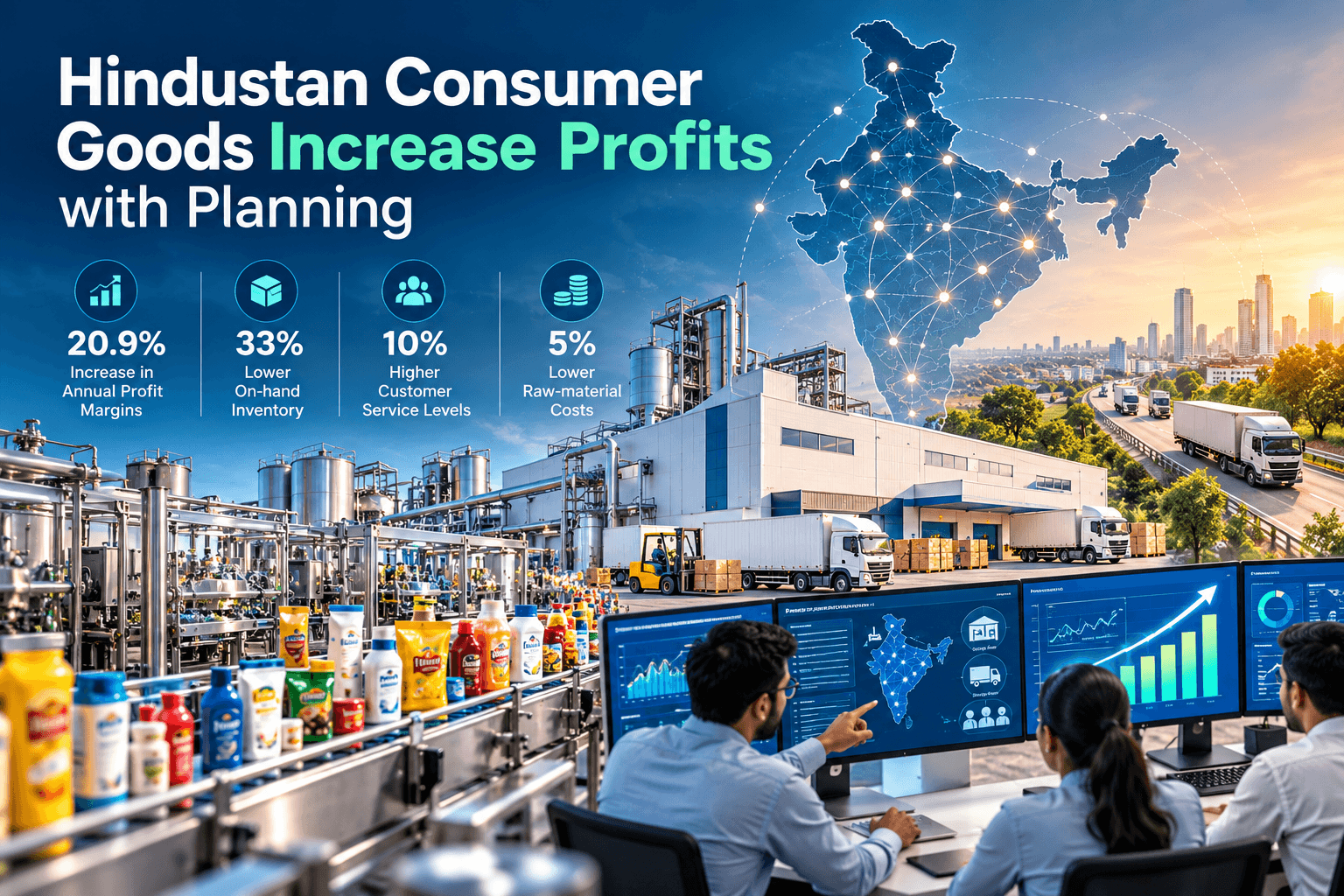 Hindustan Consumer Goods Increase Profits with Planning – Case Study