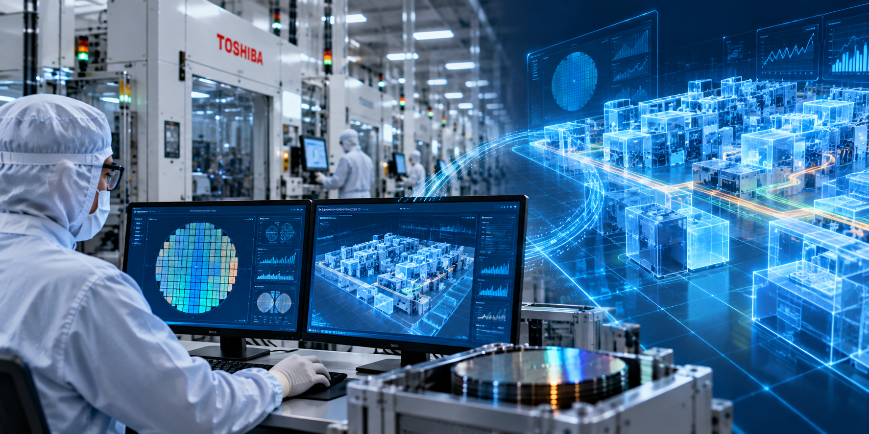 Toshiba Semiconductor Digital Twin Planning – Case Study