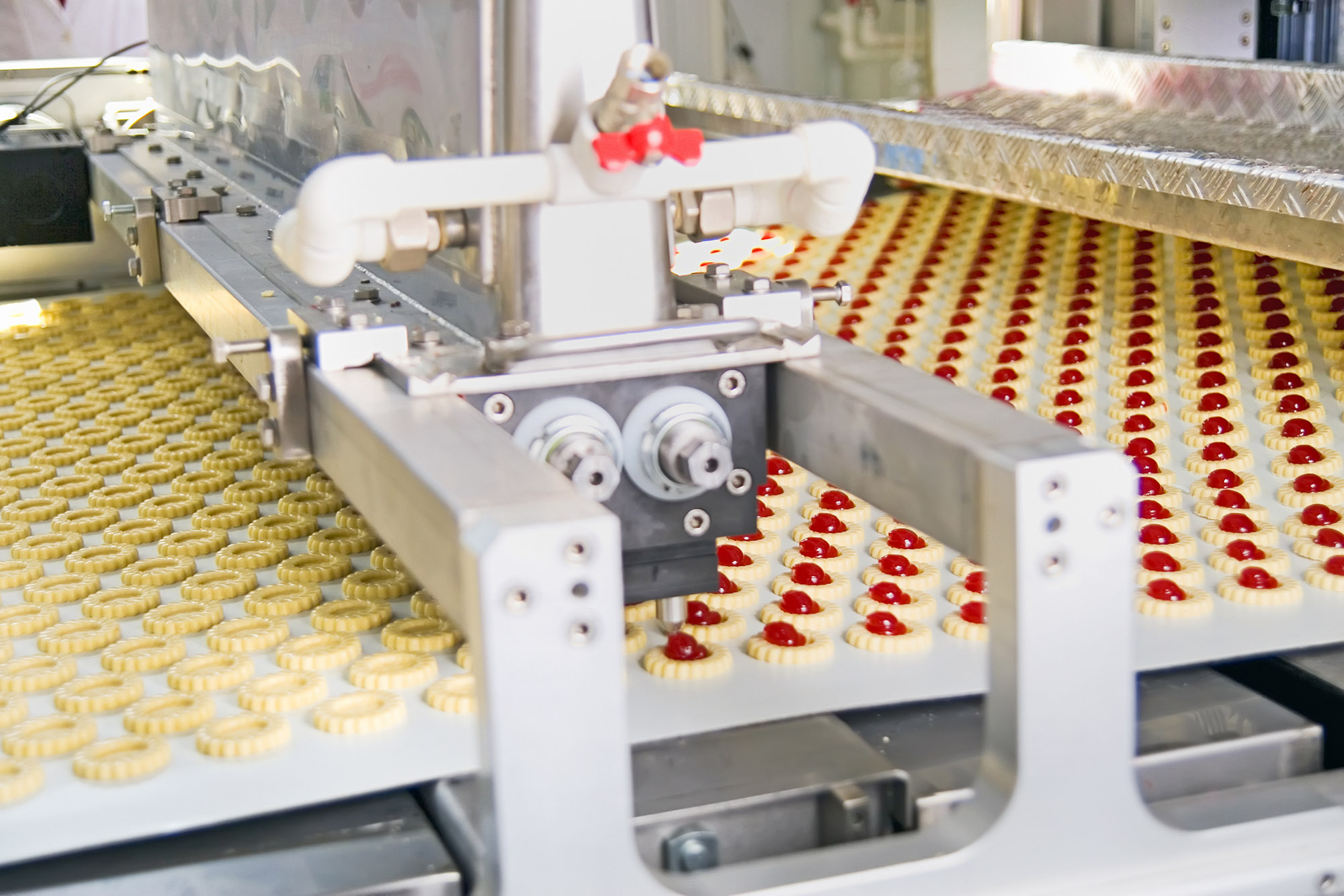 production cookie in factory production cookie in factory