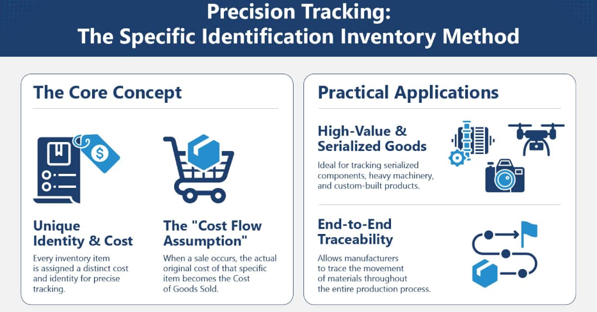 Specific Identification Inventory Method Definition for Manufacturing